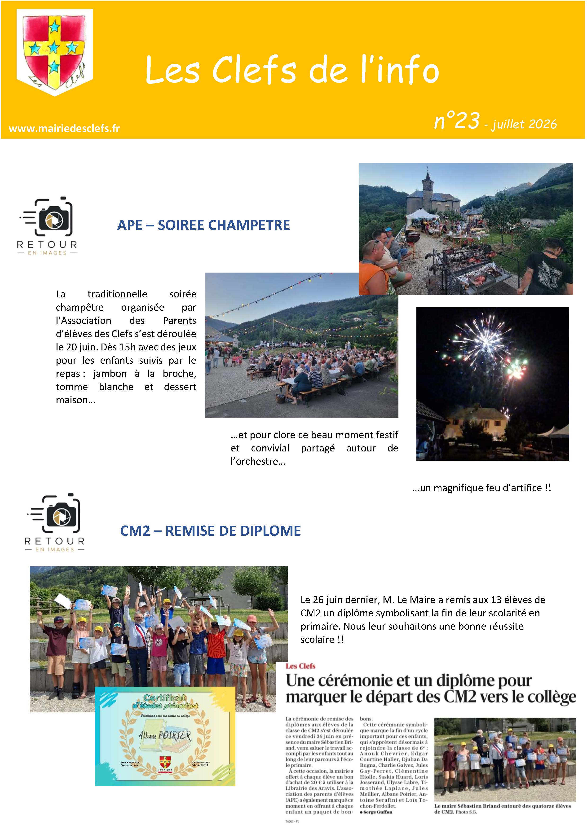 Les Clefs de l’info n°23