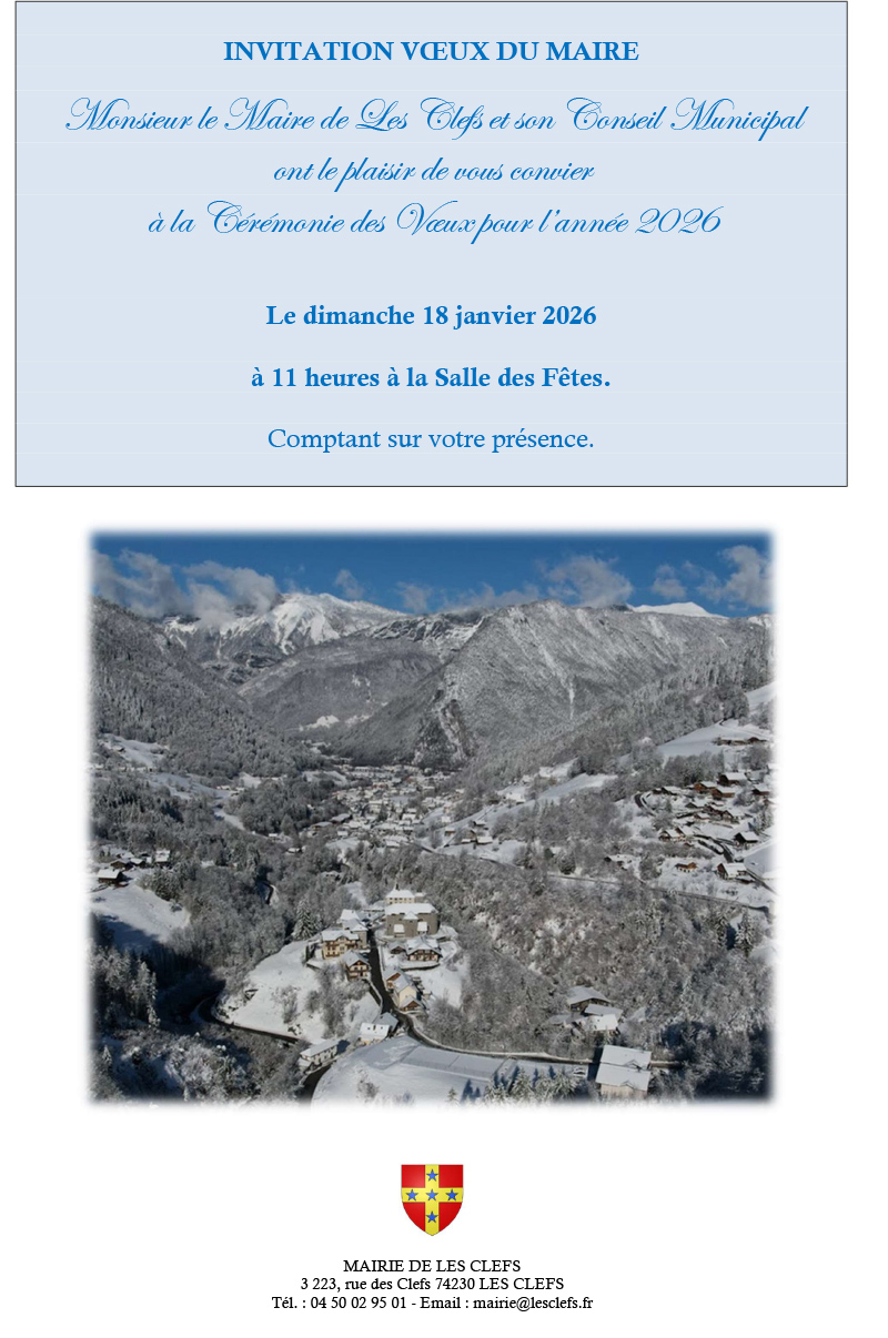 Voeux du maire
