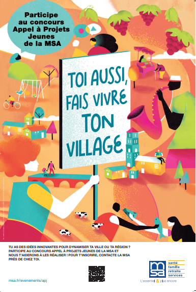 Lancement concours Appel à projets jeunes "Mieux vivre en milieu rural"