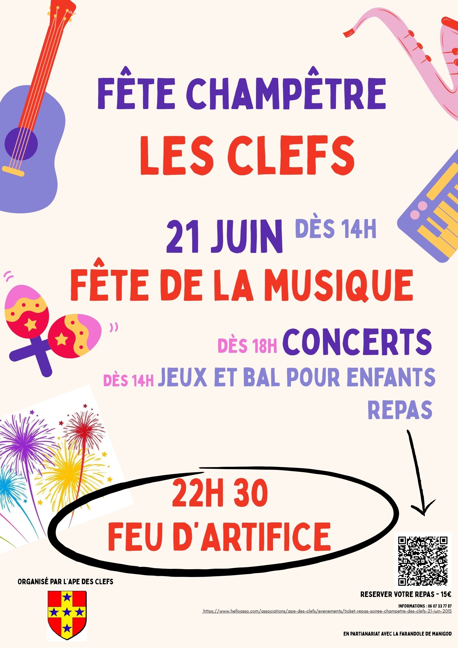 Fête champêtre et Fête de la musique